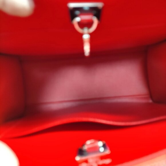 Louis Vuitton CITY STEAMER Red Leather Hand Bag mon-903-091125 - Picture 13 of 16